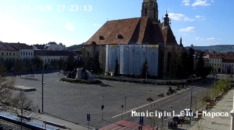Webcam Piața Unirii Cluj Napoca